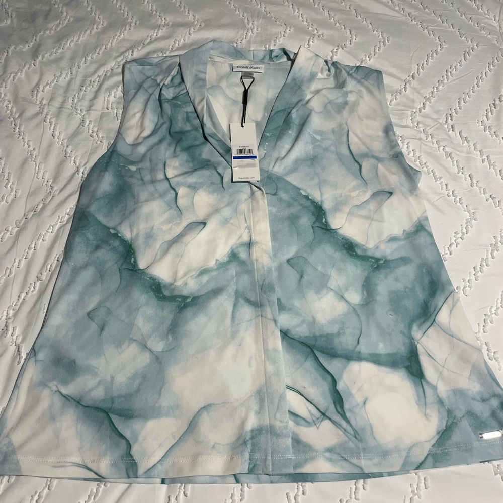 NWT Buttery Soft Calvin Klein Sleeveless Top